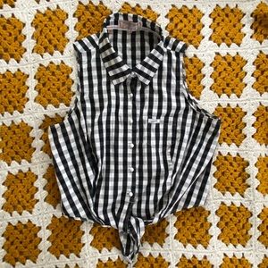 Vintage Guess Gingham Top